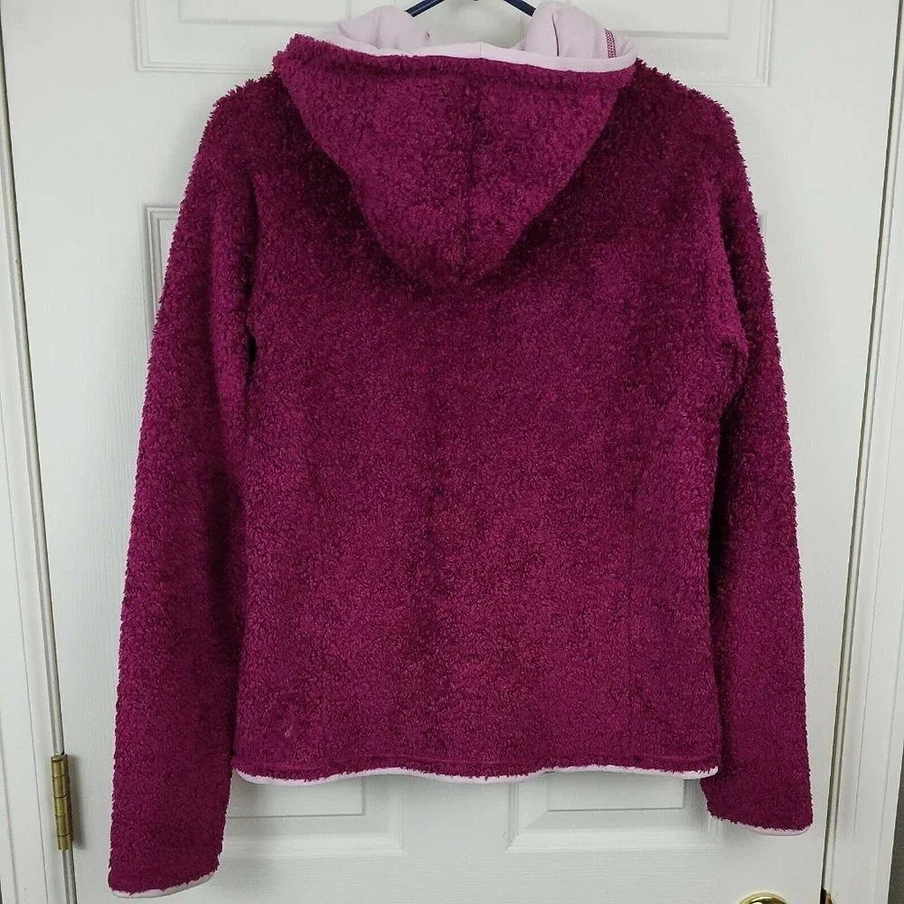 Womens Mountain Hardwear Teddy Purple Pullover Size Medium - Picture 6 of 10